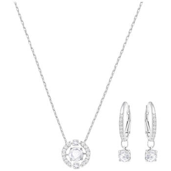 Zestaw SWAROVSKI • Sparkling Dance Round Set, Small, White 5279018