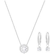 Zestaw SWAROVSKI • Sparkling Dance Round Set, Small, White 5279018