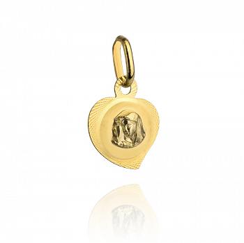 Złoty medalik matka boska FUG5-15-M00020-2