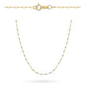 Naszyjnik złoty delikatny "Finezja" 45cm FUG3-N00688-375/45