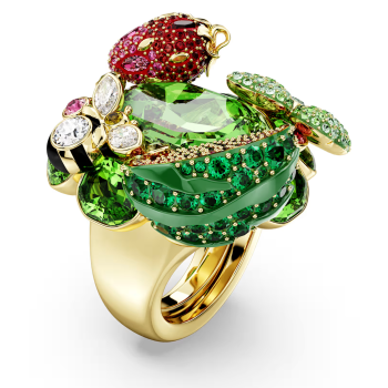 Pierścionek Swarovski • Idyllia truskawka 5751739