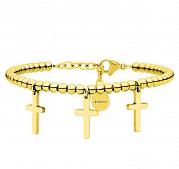 Bransoletka damska Krzyżyki BA638G