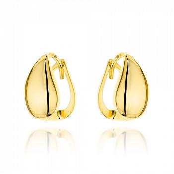 Kolczyki złote krople na angielskim zapięciu FUG7-17-K01581-2