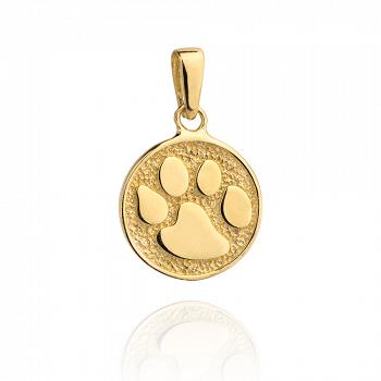 Zawieszka złota łapka FUG6-25-Z00198-2