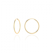 Kolczyki złote kółka lekkie 1,2cm FUG7-30-K00985-2