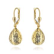 Kolczyki złote diamentowane krople FUG7-K01824-585
