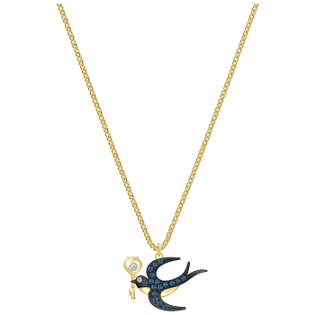 Naszyjnik SWAROVSKI • Tarot Magic Necklace, Blue, Gold-tone plated  5490922