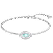 Bransoletka SWAROVSKI • Sparkling Dance Bangle, Green 5485722 