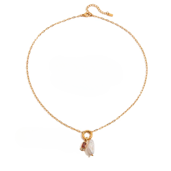 Naszyjnik kamień urodzinowy styczeń FUGJDN0303030-1