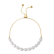 Bransoletka damska z perłami FUGSVBP020G