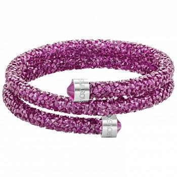 Bransoletka SWAROVSKI • Crystaldust Bangle Pink 5273643 