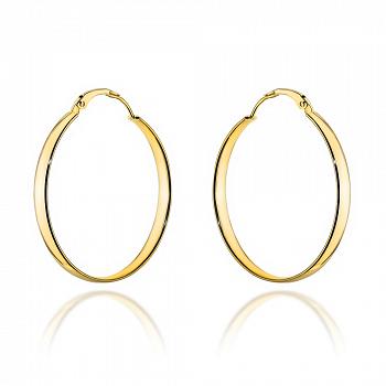 Kolczyki złote duże kółka FUG7-17-K00743-2