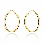 Kolczyki złote duże kółka FUG7-17-K00743-2