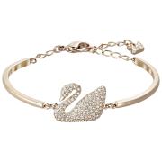 Bransoletka SWAROVSKI • Swan Bangle, White, Rose Gold Plating 5142752