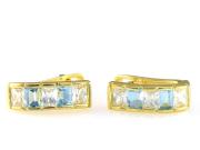 Kolczyki złote z cyrkoniami KL3298B