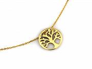 Naszyjnik złoty drzewko szczęścia FUGNA1342