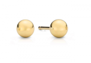Kolczyki złote kulki 6 mm FUG7-17-K00534