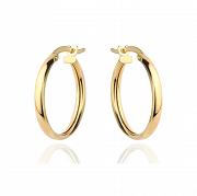 Kolczyki złote koła 3,2 cm FUG7-17-K01084-2