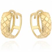 Kolczyki złote na kreolu FUG7-17-K00885-2