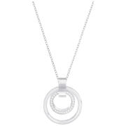 Naszyjnik SWAROVSKI • Hollow Pendant, Medium, White, Rhodium plating 5349345