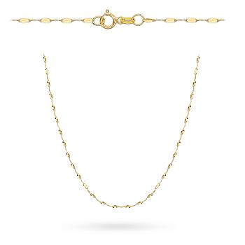 Naszyjnik złoty delikatny "Finezja" 50cm FUG3-N00688-375/50