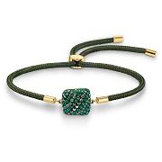 Bransoletka SWAROVSKI • Swarovski Power Collection Earth Element Bracelet, Green 5558350 