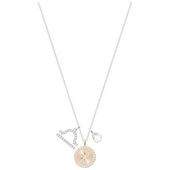 Naszyjnik SWAROVSKI • Zodiac Pendant, Waga, White 5349218