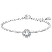 Bransoletka SWAROVSKI • Sparkling Dance Bangle, White, Rhodium plated  5497478 