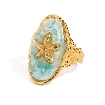 Pierścionek rozgwiazda FUGJDR0302002-BL