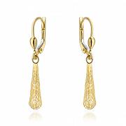 Kolczyki złote ażurowe łezki FUG7-17-K01550-2