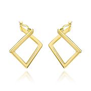 Kolczyki złote geometryczne romby FUG7-42-K01681-2