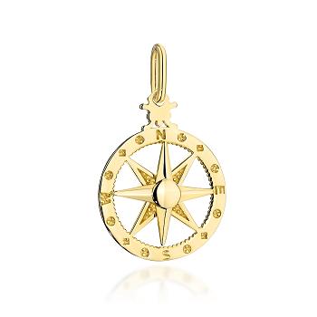 Zawieszka złota róża wiatrów FUG6-31-Z00564-2