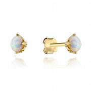 Kolczyki złote opal FUG7-32-K01366-2