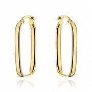 Kolczyki złote owale FUG7-31-K01557-2