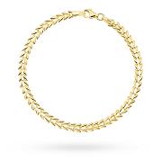 Bransoletka złota jodełka FUG2-37-B00966-2