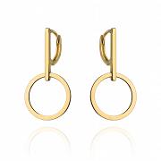 Kolczyki złote koła FUG7-17-K00462-2