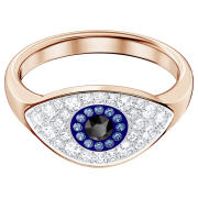 Pierścionek SWAROVSKI • Duo Ring Evil Eye 5425858 