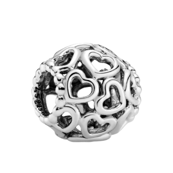 Charms Pandora ażurowe serduszka 790964 GRAWER GRATIS