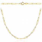 Naszyjnik złoty delikatne długie ogniwa FUG11-17-N00326-2