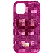 Etui SWAROVSKI • Crystalgram Heart, iPhone®  X/XS, Pink 5536634