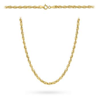 Naszyjnik złoty o wzorze helisy 45cm FUG3-41-N00636-2