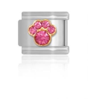 Zawieszka MaybeMe Różowa psia łapka