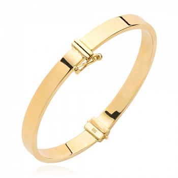 Bransoletka złota sztywna klasyczna GRAWER GRATIS FUG2-25-B00848-2