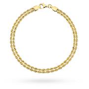 Bransoletka złota korda warkocz FUG2-41-B01003-2