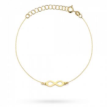 Bransoletka złota nieskończoność FUG2-25-B00303-2