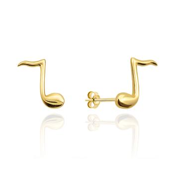 Kolczyki złote nutki FUG6-37-K01638-2