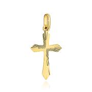 Złoty krzyżyk diamentowany FUG4-C00144-585