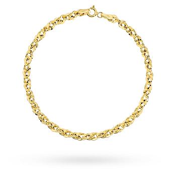 Bransoletka złota splot Irydia 19cm FUG2-B01093-585/19