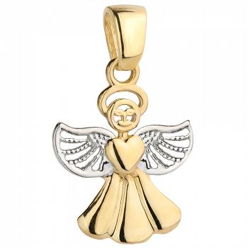 Zawieszka złota aniołek FUG6-21-Z00305-2
