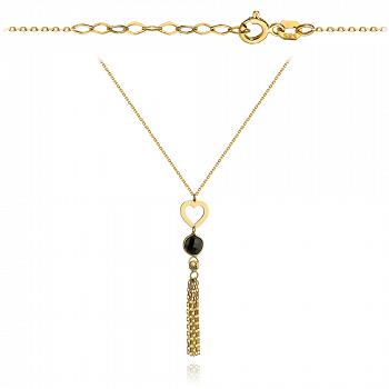 Naszyjnik złoty serduszko FUG3-4-CN00232-2